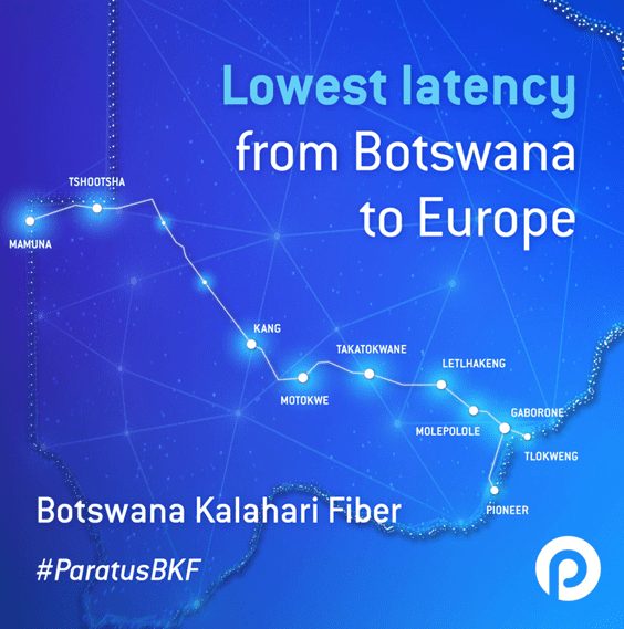 Paratus Botswana completes Botswana Kalahari Fiber Route