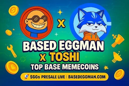 Top 3 Projects Built on Base, Toshi, Based Eggman and Brett Coin: How to Buy $GGs Presale Token Toshi