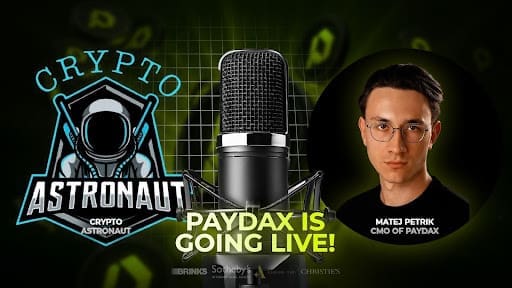 Binance Live Session with PayDax Protocol Exec Sends Token Hype Soaring Crypto Astronaut