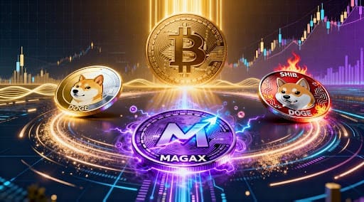 Bitcoin Price Skyrockets to $124K But Experts Back Altcoins — Dogecoin, Shiba, and MAGAX as Better Holds bitcoin