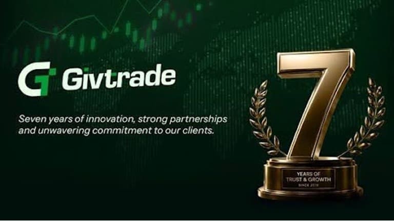 GIVTRADE Marks Seven Years Of Growth, Serving Over 100,000 Traders Worldwide Through Its Regulated International Operations GIVTRADE